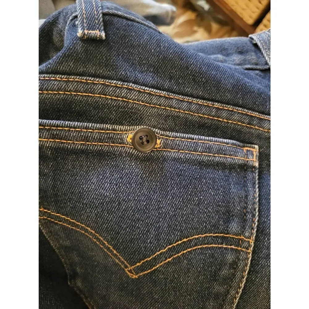 Levi's Jeans Men's 34 Blue 517 Black Tab Bootcut Y2K 2001 Western Cowboy